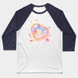 Heart Pendant Baseball T-Shirt